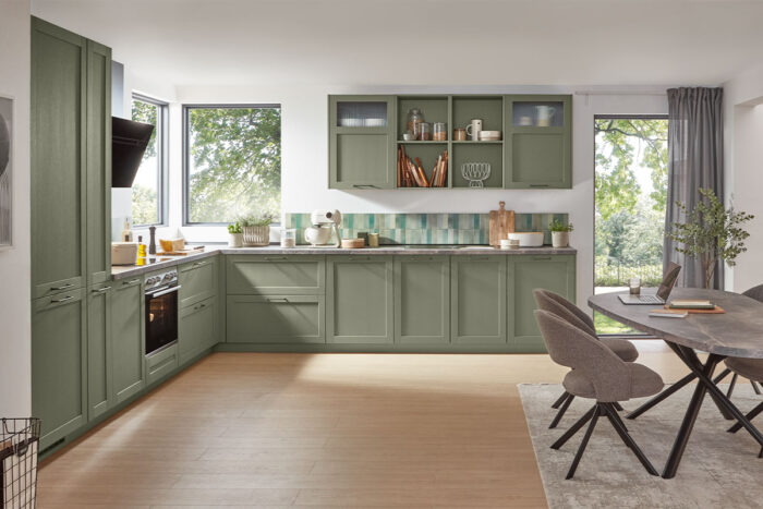 nobilia Einbauküche Frame Olive