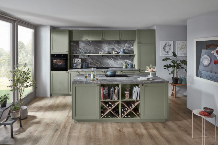 nobilia Einbauküche Frame Olive