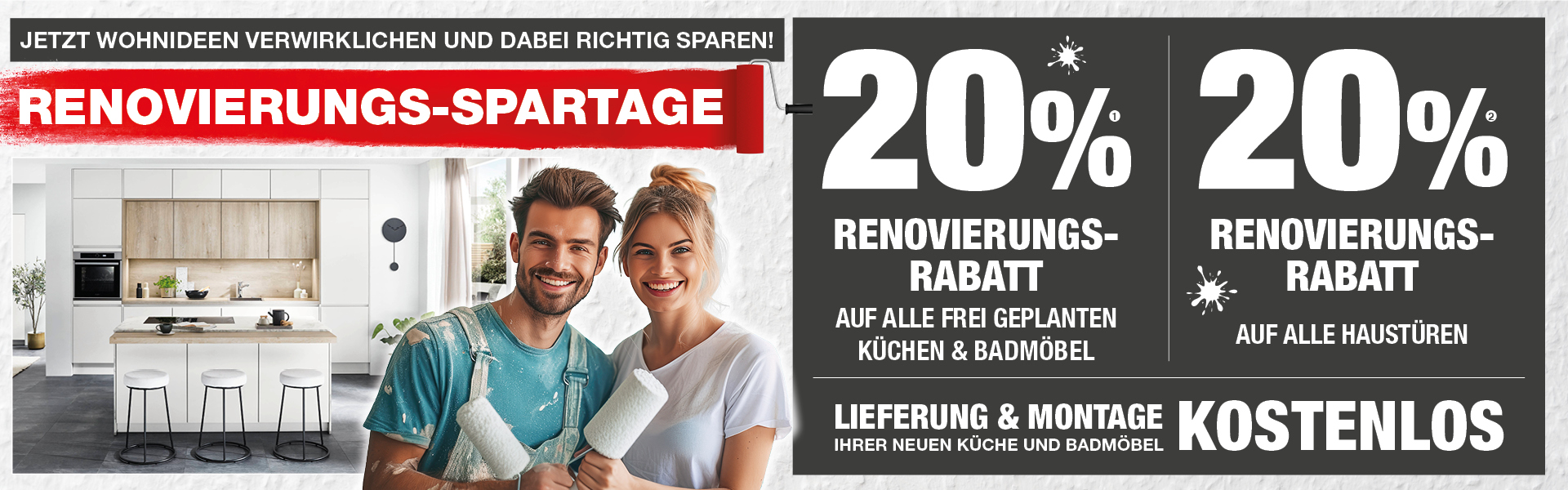 Renovierungs-Spartage bei Küchen Hoffmann